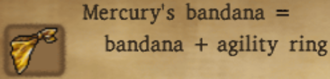 Mercurys Bandana Alchemy Recipe